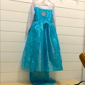 Elsa toddler Halloween costume gently loved.